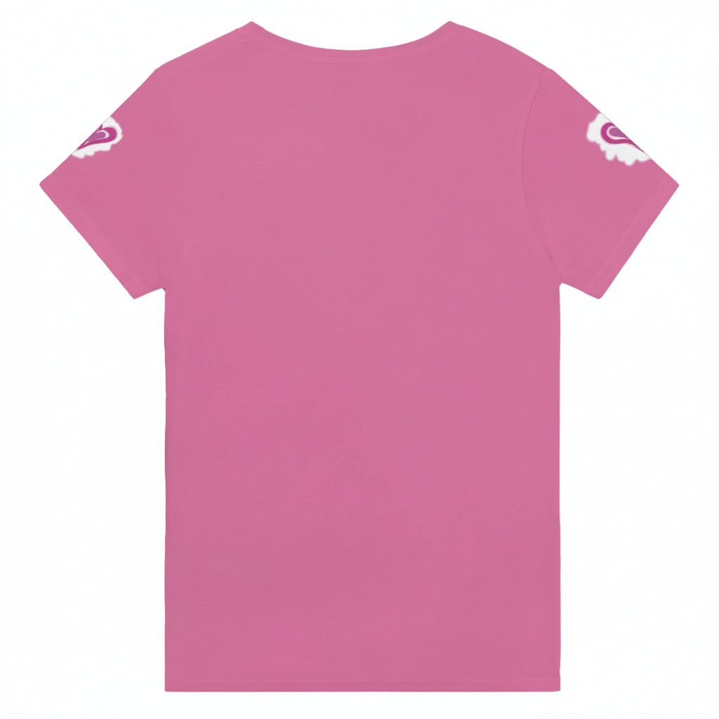 CoupleStyle Pink Casual T-Shirts Set
