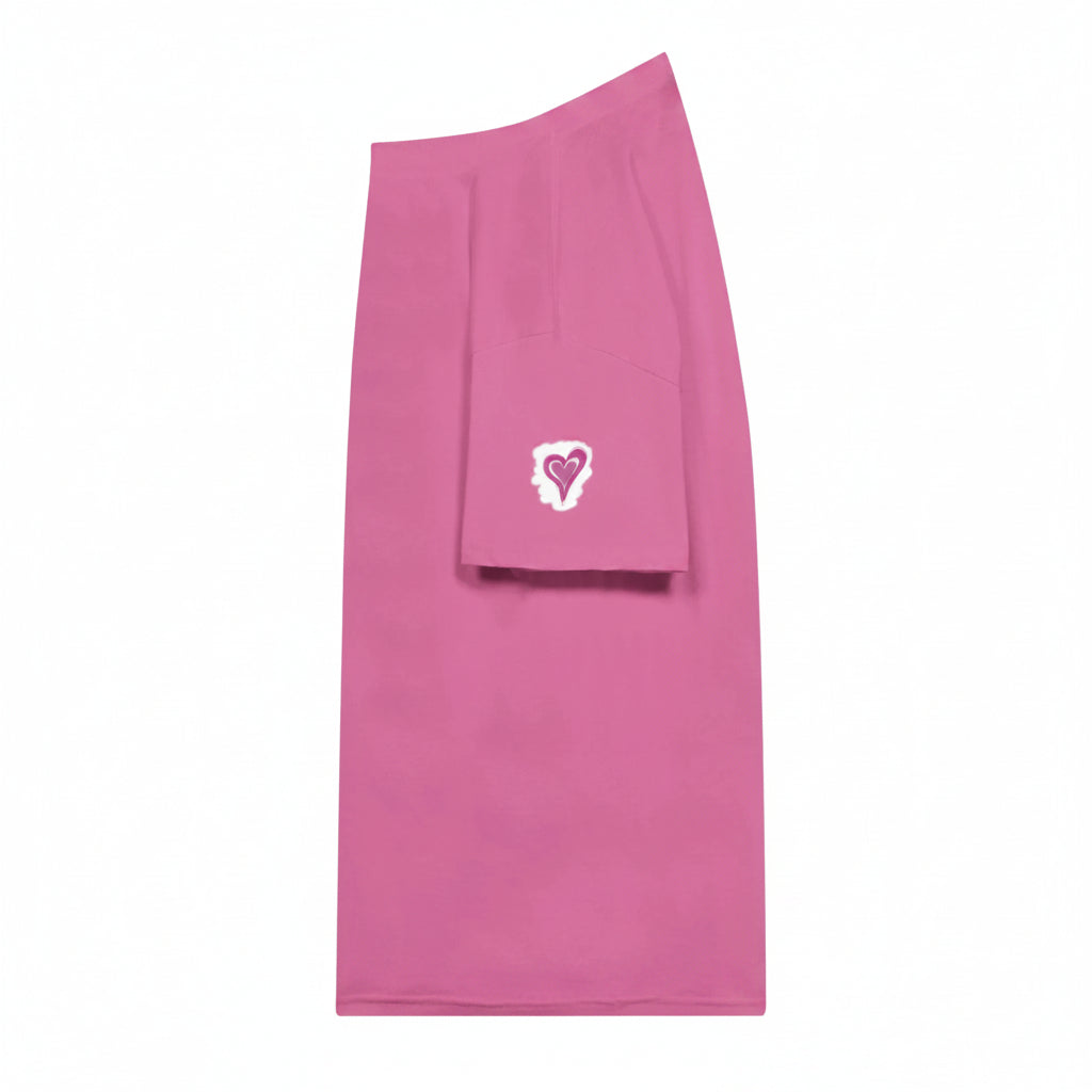 CoupleStyle Pink Casual T-Shirts Set