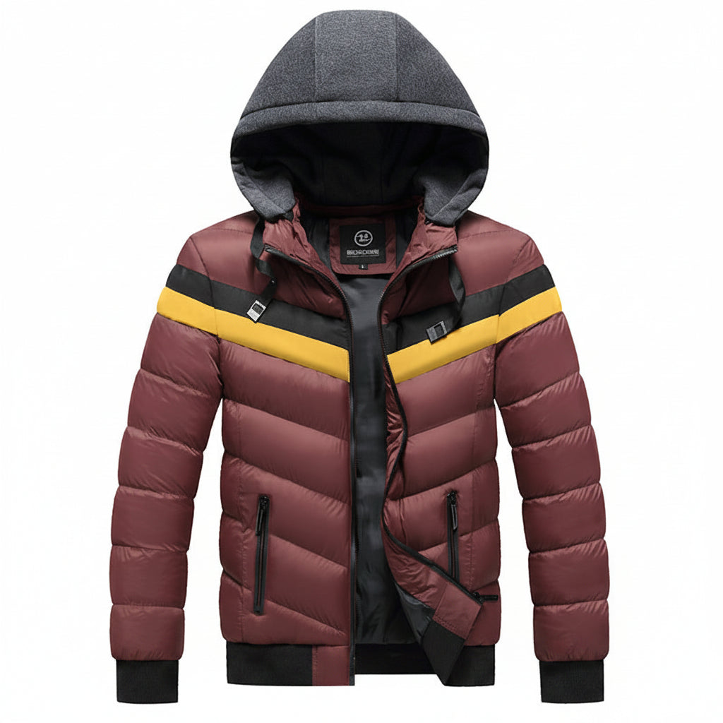 Men’s Plus Size Hooded Jacket
