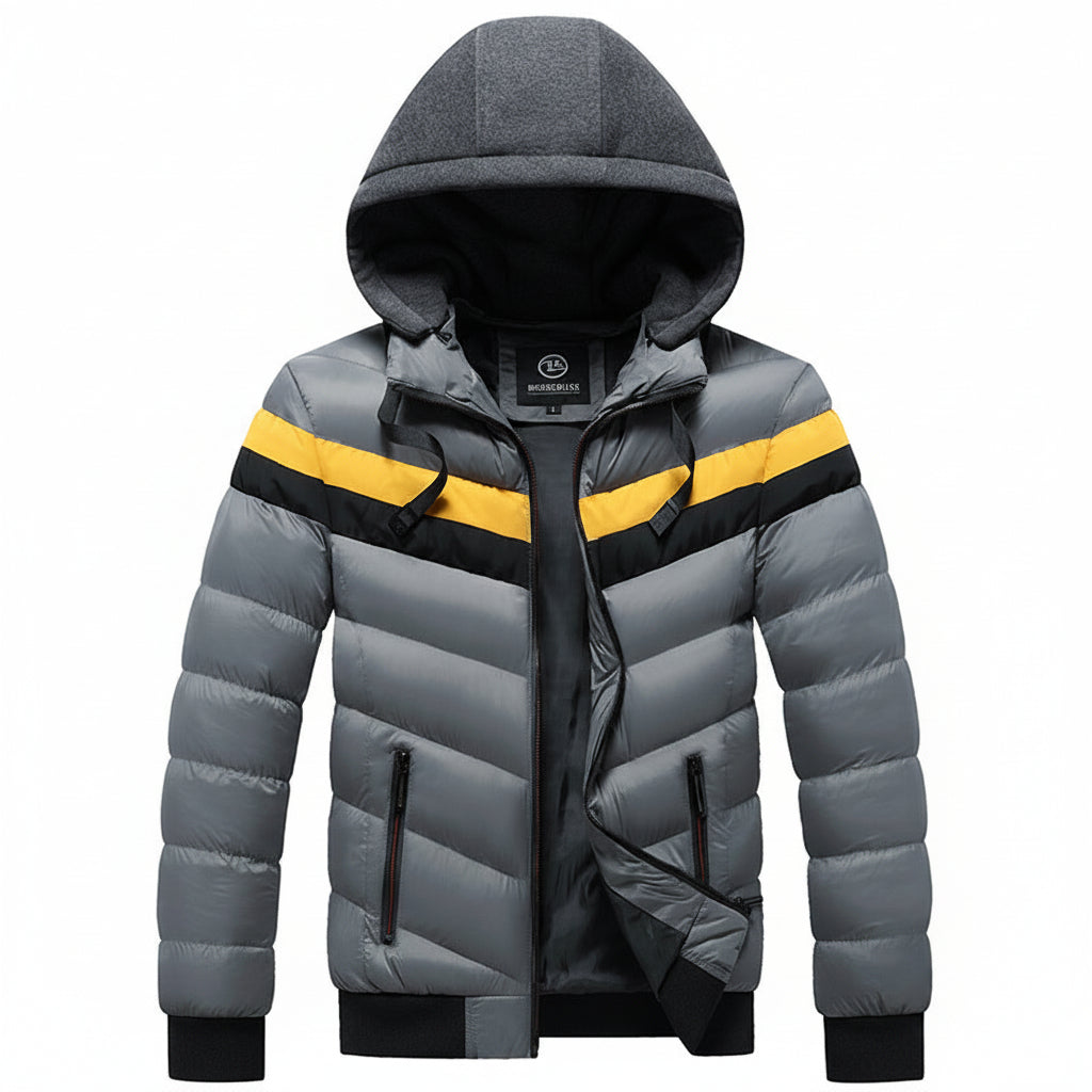 Men’s Plus Size Hooded Jacket
