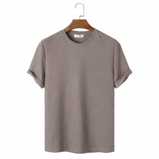 Men’s Slim Fit Henley Basic T-Shirt