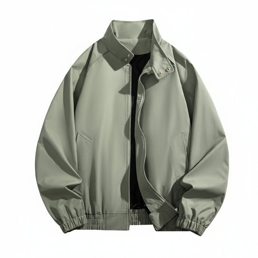 Men’s Stand Collar Casual Jacket