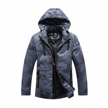 Men’s Velvet Thick Winter Jacket