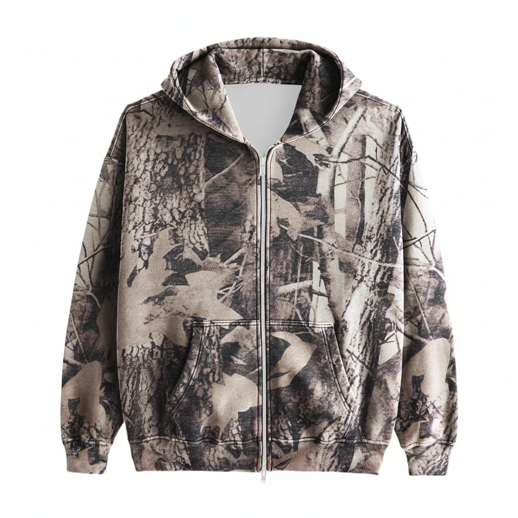 Women’s Camouflage Hooded Jacket