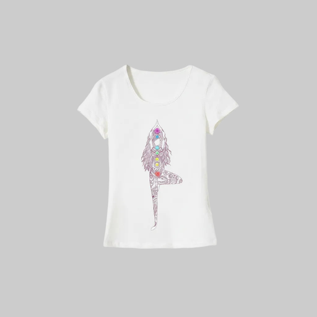 Women’s Mandala Lotus Graphic T-Shirt