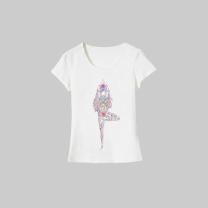 Women’s Mandala Lotus Graphic T-Shirt