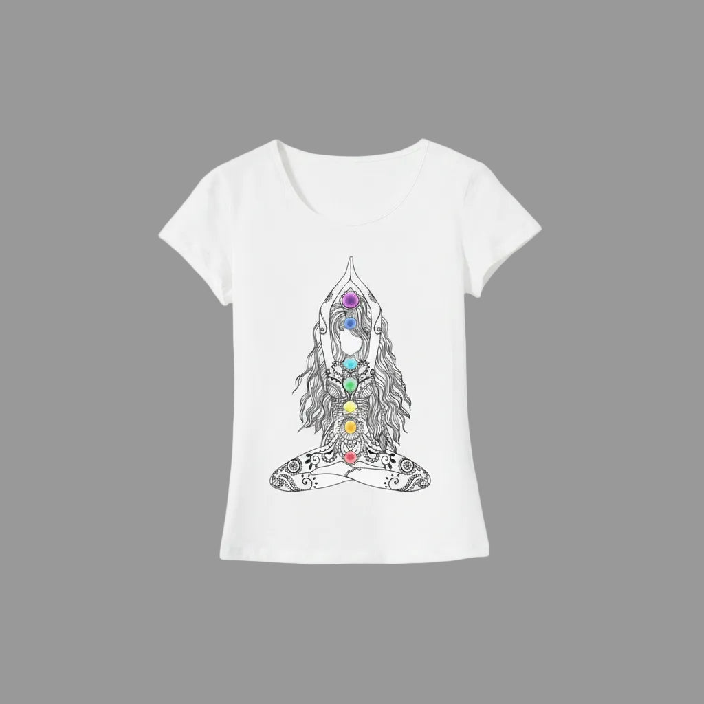 Women’s Mandala Lotus Graphic T-Shirt