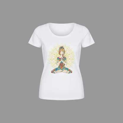 Women’s Mandala Lotus Graphic T-Shirt