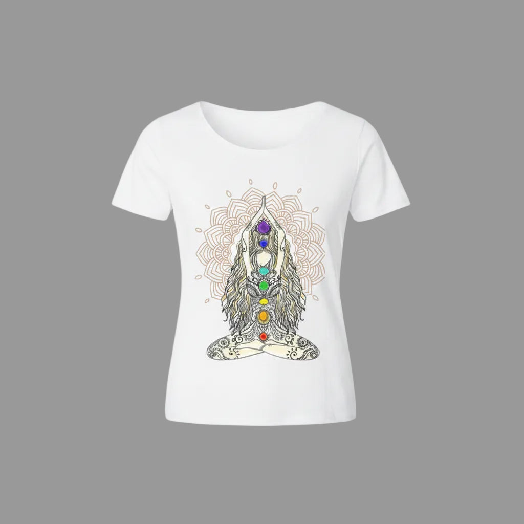 Women’s Mandala Lotus Graphic T-Shirt