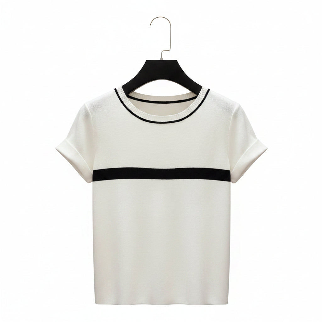 Women’s Printed Cotton Short Sleeve Tee