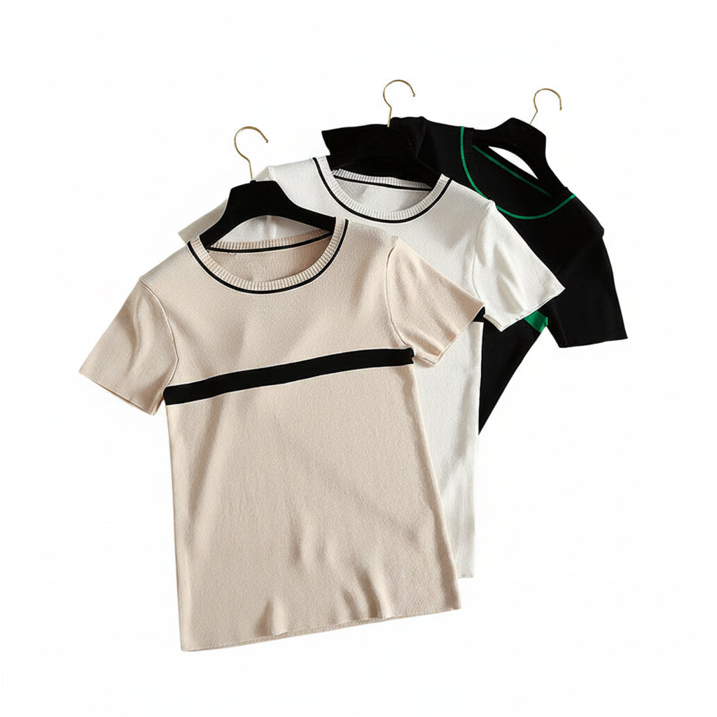 Women’s Printed Cotton Short Sleeve Tee