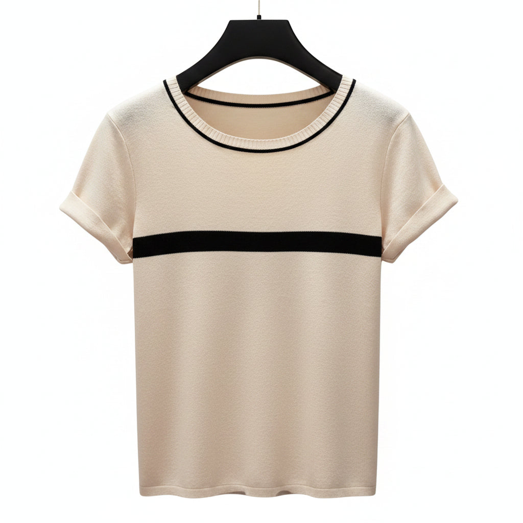 Women’s Printed Cotton Short Sleeve Tee